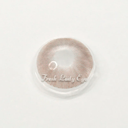 FreshLady Smokey Marble Brown Coloured Contact Lenses Yearly