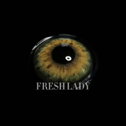 FreshLady Stunna Girl Kamille Green Coloured Contact Lenses Yearly