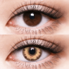 FreshLady Madame Russet Brown Coloured Contact Lenses Yearly