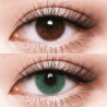FreshLady Verde Green Coloured Contact Lenses Yearly