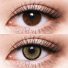 FreshLady Dawn Brown Coloured Contact Lenses Yearly