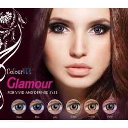 Glamour Violet Coloured Contact Lenses  (3Month Lens)
