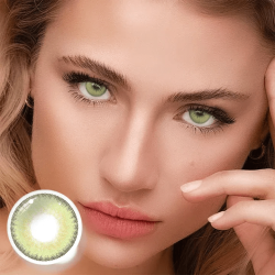 FreshLady LA Girl Green Coloured Contact Lenses Yearly