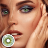 FreshLady Rare Iris Green Coloured Contact Lenses Yearly