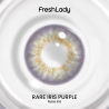 FreshLady Rare Iris Purple Coloured Contact Lenses Yearly