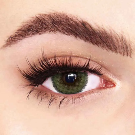 FreshLady Athena Olivine Green Coloured Contact Lenses Yearly