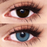 FreshLady Dolly Stacie Blue Coloured Contact Lenses Yearly