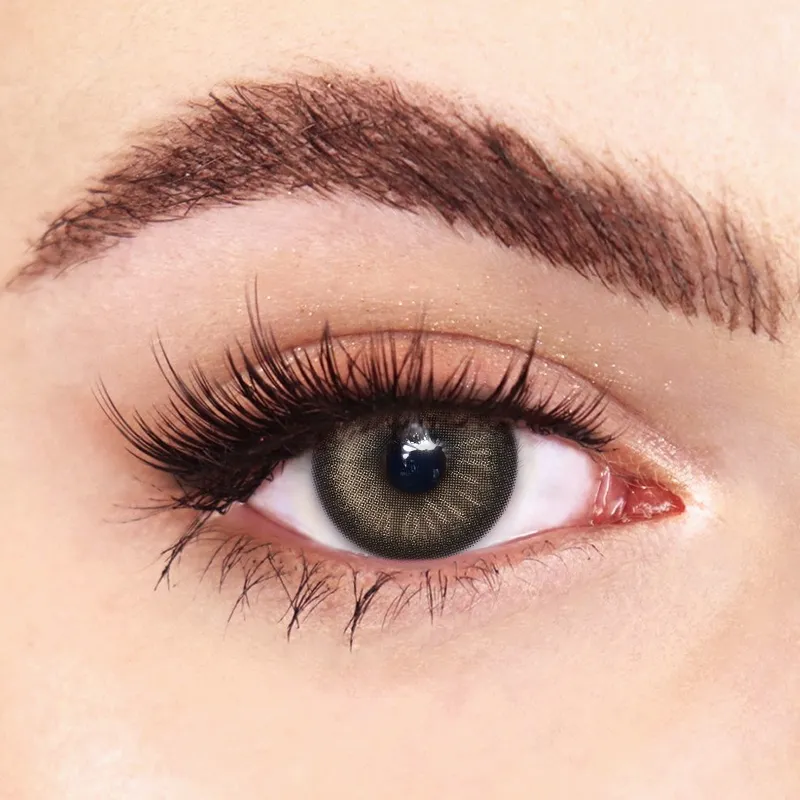 FreshLady Giselle Grey Coloured Contact Lenses Yearly