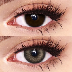 FreshLady Giselle Grey Coloured Contact Lenses Yearly