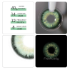 FreshLady Papakolea Green Coloured Contact Lenses Yearly