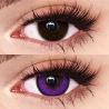 FreshLady Mystery Purple Coloured Contact Lenses Yearly