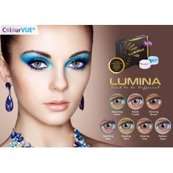 ColourVUE Lumina Dazzling Mint Green Natural Vibrant Coloured Contact Lenses (90 Day)