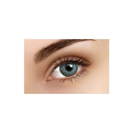 EDIT Fusion Grey Blue Natural Coloured Contact lenses 90 Day Wear