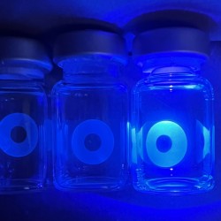 EDIT iGlow White UV Contact Lenses