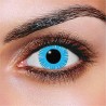 Blue And White Ice Walker Crazy Coloured Contact Lenses 90 Day Wear