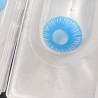 Blue And White Ice Walker Crazy Coloured Contact Lenses 90 Day Wear