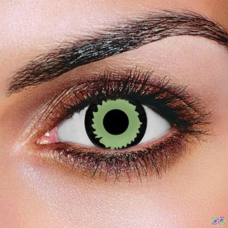 EDIT Crazy Green Elf Contact Lenses