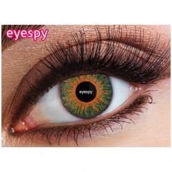 Eyespy Emerald Green 3 Tone Natural Coloured Contact Lenses