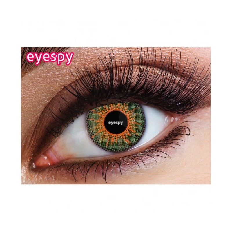 Eyespy Emerald Green 3 Tone Natural Coloured Contact Lenses