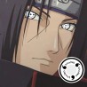 Naruto Manga Anime White Sasuke Cosplay Halloween Crazy Contact Lenses (90 Day Wear)