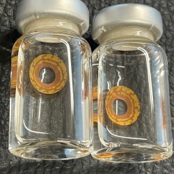 EDIT Crazy Virus Orange Brown Crazy Veins Halloween Contact Lenses