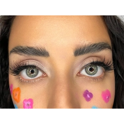 FreshLady Sun Kissed Bella Grey Green Coloured Contact Lenses Yearly FreshLady - 6