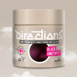 Black Amethyst Directions Hair Dye Rich Naturals Semi Permanent Colour