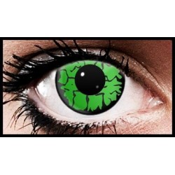 Green Wolf Crazy Coloured Contact Lenses (90 Day Lenses)