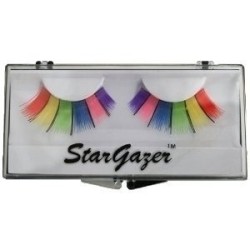 Stargazer Reusable False Eyelashes Multi Coloured Rainbow 9