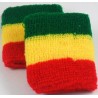 Red Yellow Green Jamaican Flag Colours Rasta Design Sweatband Armband