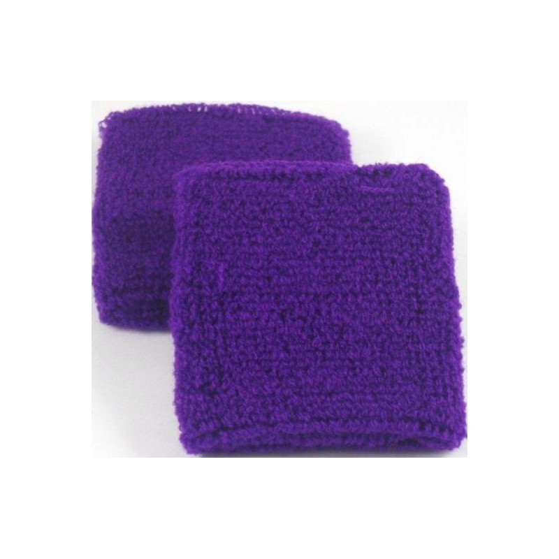 Plain Purple Sweatband / Armband