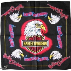 Harley Davidson Design Bandana Head Scarf