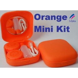 Orange Mini Contact Lenses...