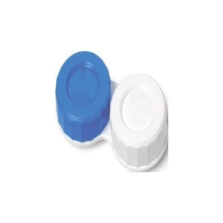 Standard Blue And White Contact Lens Storage Case