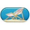 Summer Chair Summer Vibes Contact Lens Soaking Case