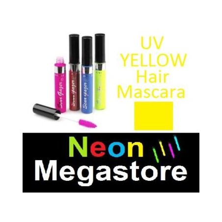 New Stargazer Colour Streak Hair Mascara - UV Neon Yellow