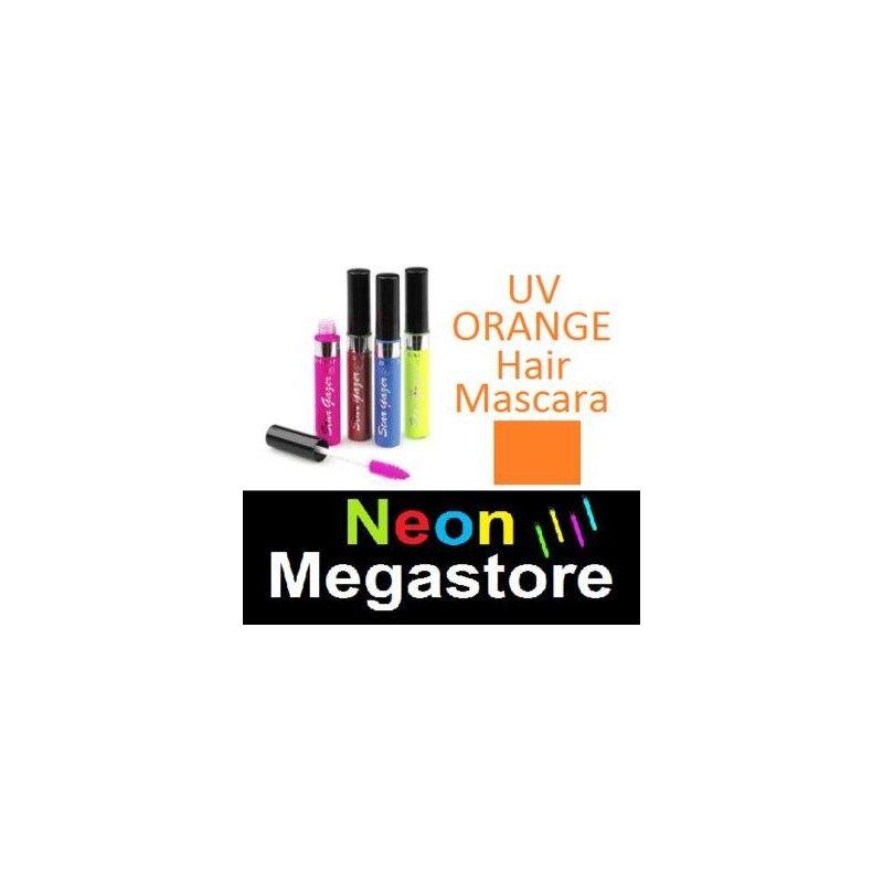 New Stargazer Colour Streak Hair Mascara - UV Neon Orange