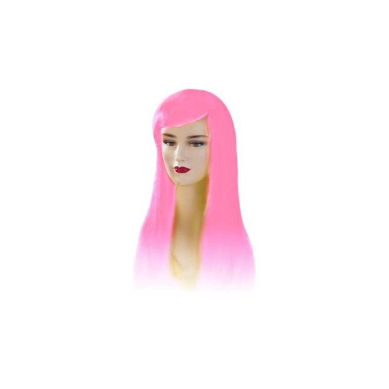 Hot Pink Stargazer Adjustable Jezzabel Style Fashion Wig