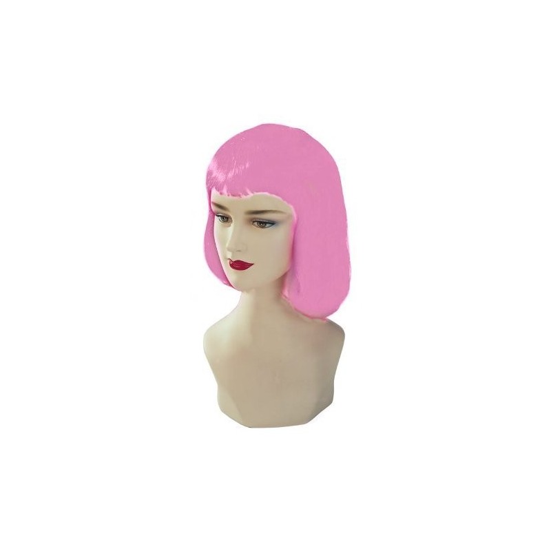 Hot Pink Stargazer Adjustable Pulp Style Fashion Wig