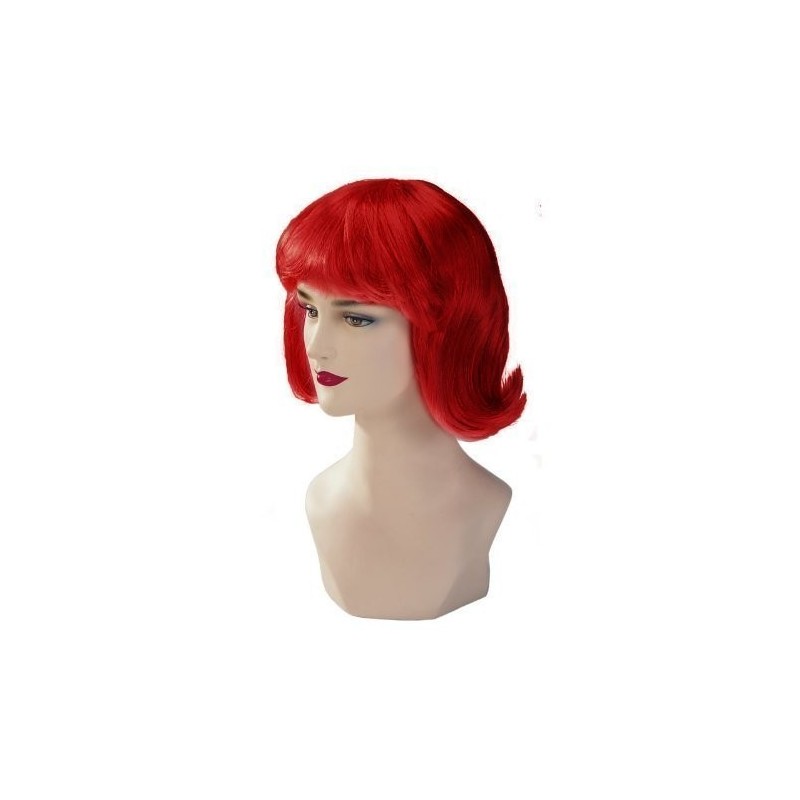 Red Stargazer Adjustable Terry Style Fashion Wig