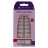 Body Collection Pink French Pearl Nails Short Square with Glue 1072