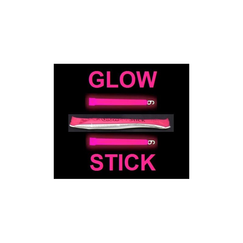 PINK 6\" GLOWSTICK for Clubbing Rave Party Glow Sticks