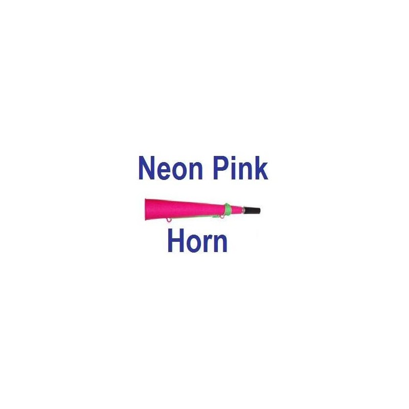Neon Pink Woofer Horn
