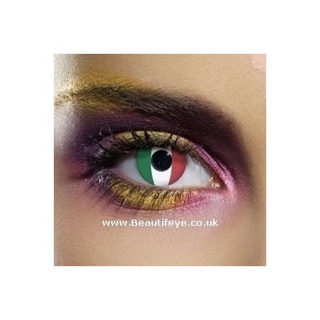EDIT Flag Italy Contact Lenses