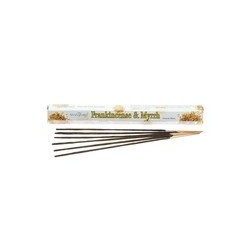 Frankincense and Myrrh Stamford Hex Incense Sticks