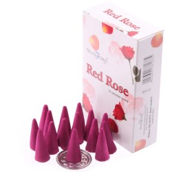 Red Rose Stamford Incense Cones