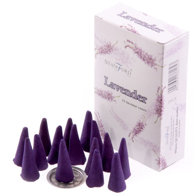 Lavender Stamford Incense Cones