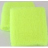 Neon Yellow Sweatband / Armband For Rave Party Festival