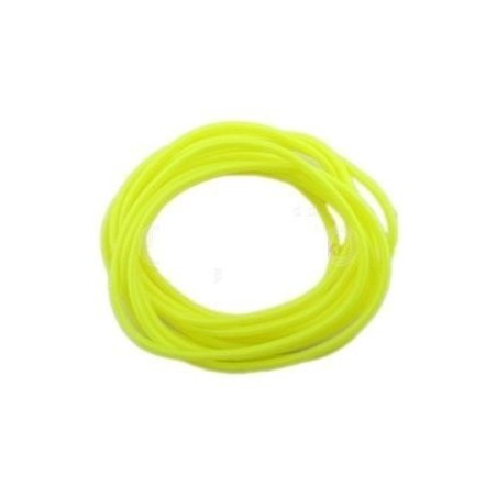 Set Of 12 Neon Yellow Gummy Band Bracelets