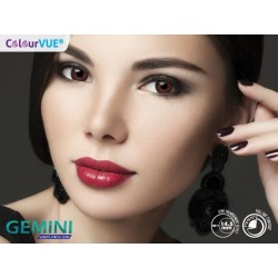 ColourVUE Gemini Clyte Brown Contact Lenses